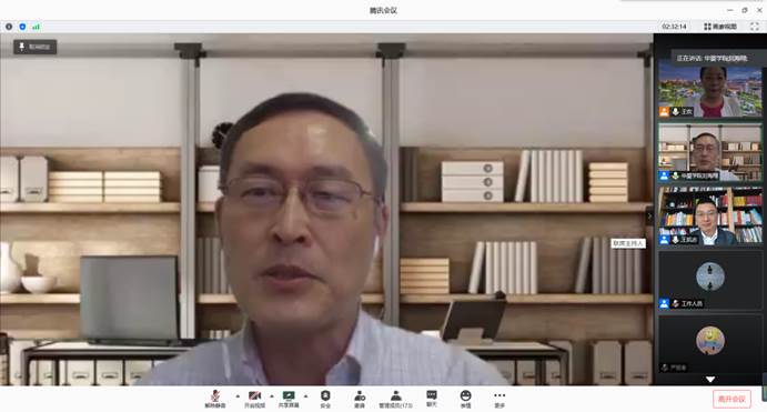 刘海翔老师讲话